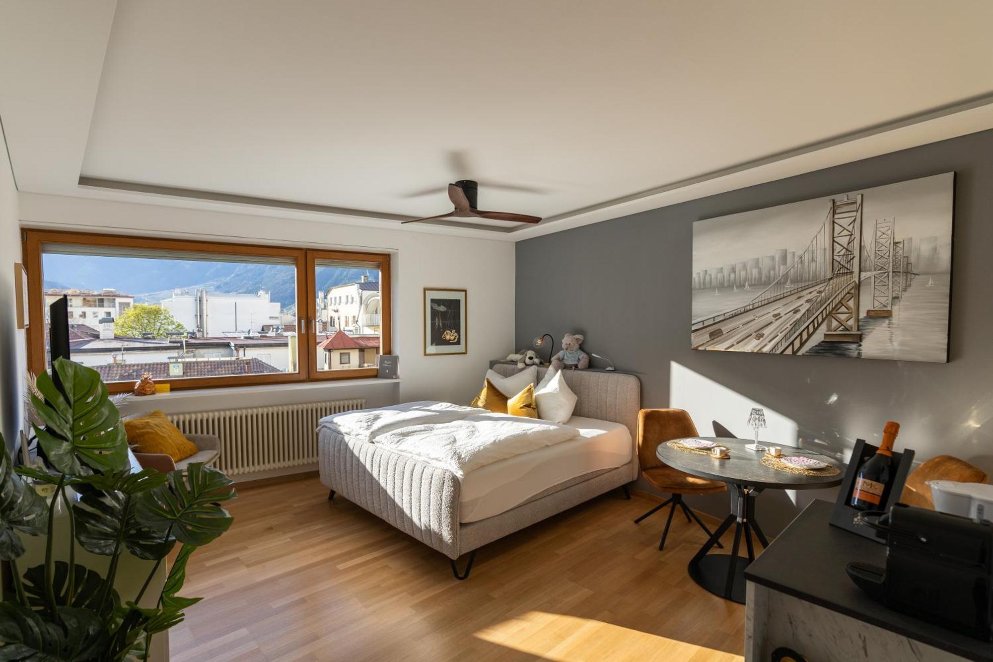 メラーノAusblick Kleinjuwel Mit Panoramablick + Garageアパートメント エクステリア 写真